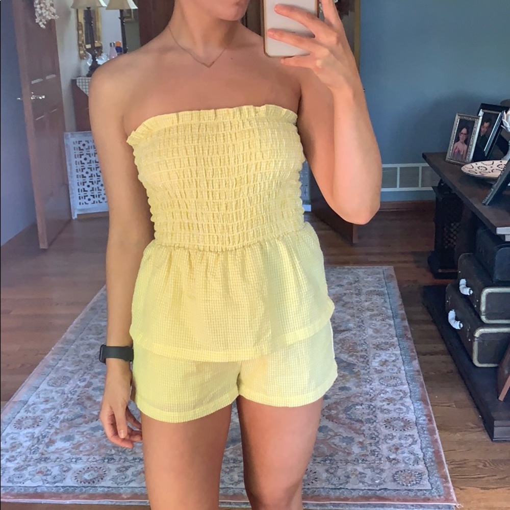 Yellow MPC romper